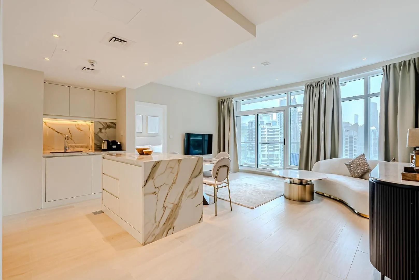 Breathtaking1 Bdr Apartment In Dubai Marina I Bonair I Park Islands 0*,
