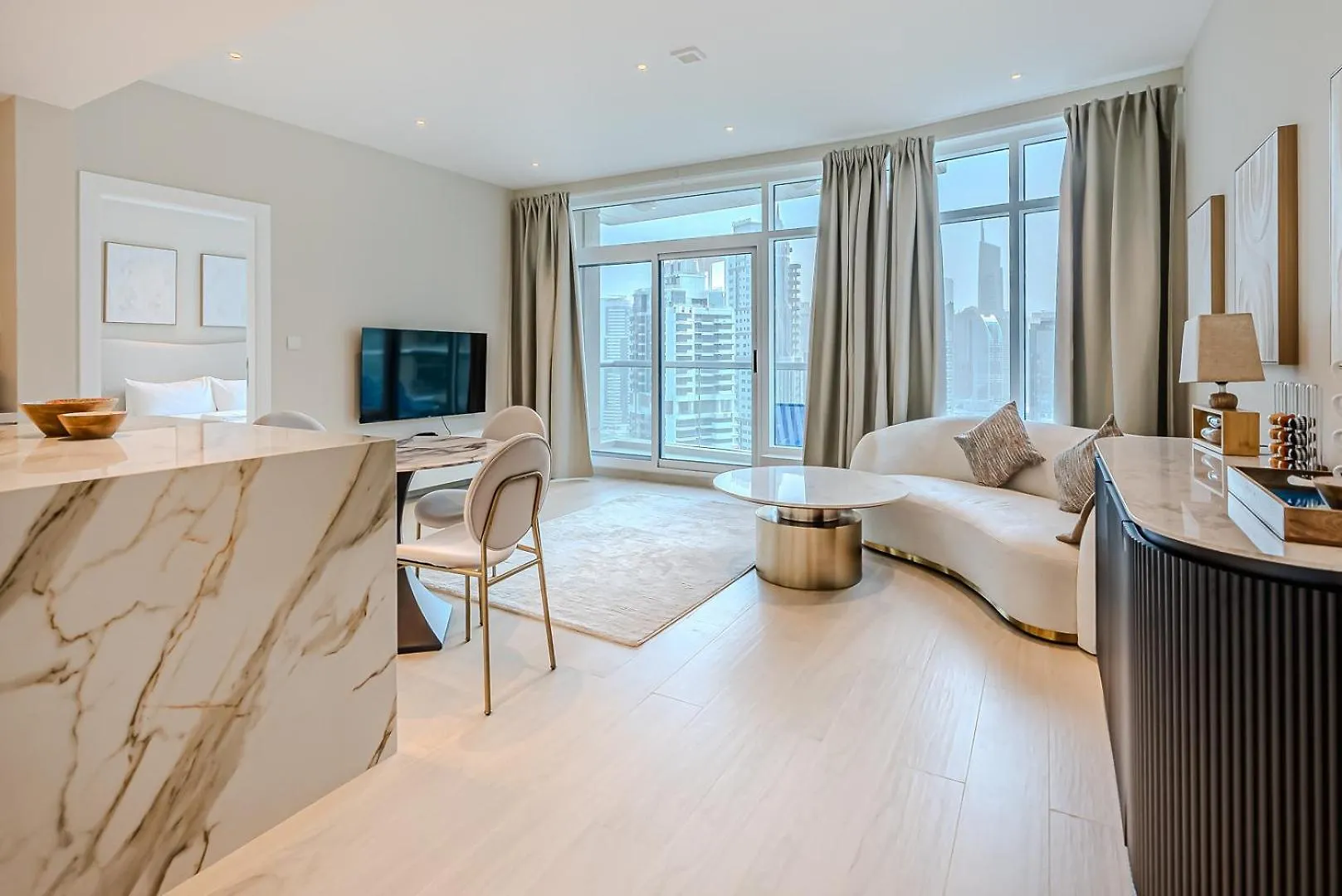 Breathtaking1 Bdr Apartment In Dubai Marina I Bonair I Park Islands